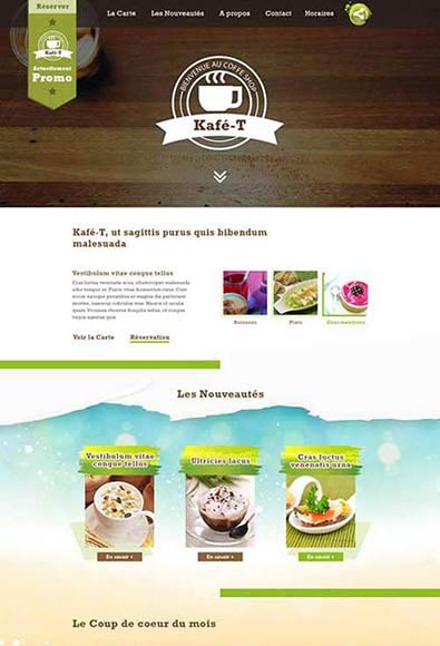 Site Web Kafé-T